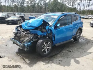 2017 Toyota RAV4 XLE with VIN 2T3WFREV3HW404645, listed as a Copart auction lot 48933125 with 0 mi miles and Salvage Title. Bid and sale history available at carsss.com. Image 1.