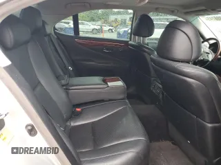 2007 Lexus LS 460 with VIN JTHBL46FX75031383, listed as a Copart auction lot 59386745 with Not provided miles and Salvage title. Bid and sale history available at DreamBid. Image 10.