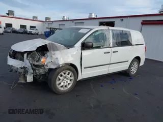 2015 Ram Cargo Van Tradesman with VIN 2C4JRGAG3FR680246, listed as a IAAI auction lot 40596096 with 1 mi miles. Bid and sale history available at carsss.com. Image 2.