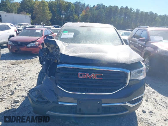 2018 GMC Acadia SLE with VIN 1GKKNRLAXJZ236434, listed as a IAAI auction lot 40623526 with 91,575 mi miles and . Bid and sale history available at DreamBid. Image 12.