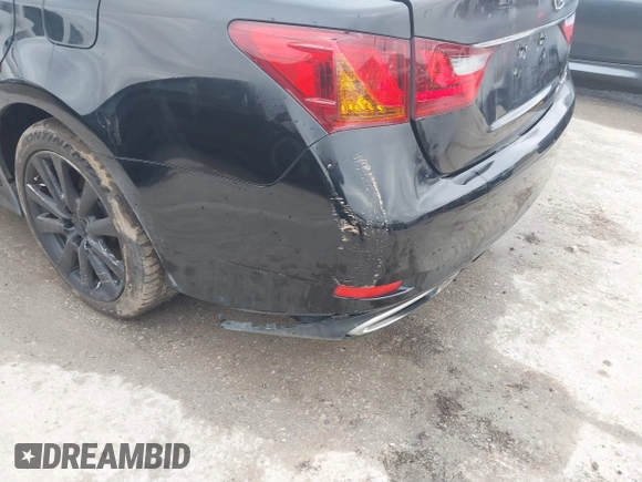2014 Lexus GS 350 with VIN JTHCE1BL5E5023374, listed as a IAAI auction lot 41532507 with 139,668 mi miles. Bid and sale history available at carsss.com. Image 18.