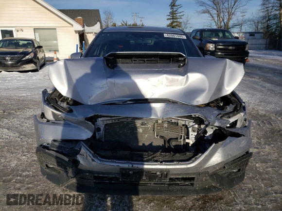 2022 Subaru WRX Limited with VIN JF1VBAN66N8033117, listed as a Copart auction lot 42981445 with 24,959 mi miles and Salvage Title. Bid and sale history available at carsss.com. Image 5.