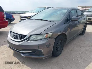 2015 Honda Civic EX-L with VIN 2HGFB2F96FH515127, listed as a IAAI auction lot 42164707 with 206,066 mi miles and . Bid and sale history available at carsss.com. Image 2.