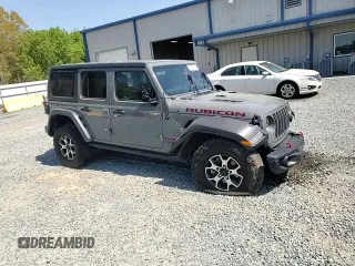 2021 Jeep Wrangler Unlimited Rubicon с VIN 1C4HJXFG0MW606057, выставлен на аукционе Copart как лот 51122355 с пробегом 30 804 миль миль и Списание • Salvage title. История ставок и продаж доступна на DreamBid. Изображение 11.