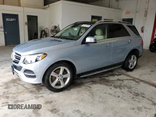 2017 Mercedes-Benz GLE 350 with VIN 4JGDA5HB0HA871838, listed as a Copart auction lot 62673365 with 49,866 mi miles and Salvage title. Bid and sale history available at DreamBid. Image 1.