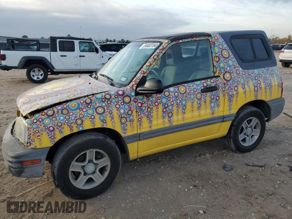 2003 Chevrolet Tracker z VIN 2CNBE18C136928311, wystawiony jako Copart lot #84463154 z przebiegiem 118 195 mil mil oraz Szkoda całkowita • Salvage title. Historia ofert i sprzedaży dostępna na DreamBid. Obrazek 1.