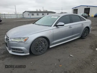 2016 Audi A6 Premium Plus with VIN WAUFGAFC2GN026557, listed as a Copart auction lot 47438275 with 119,730 mi miles and Salvage Title. Bid and sale history available at DreamBid. Image 1.