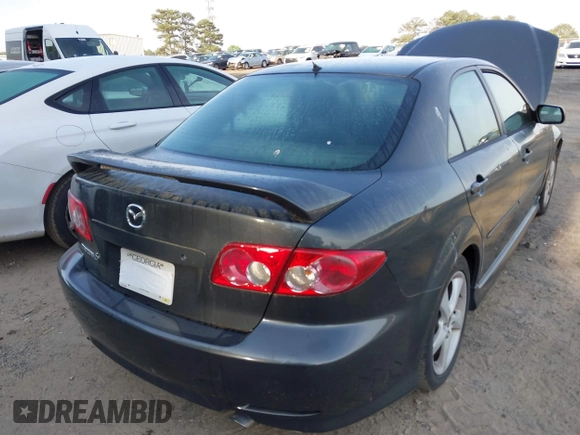 2004 Mazda 6 s with VIN 1YVFP80D145N58837, listed as a IAAI auction lot 42128696 with 246,744 mi miles and . Bid and sale history available at DreamBid. Image 4.