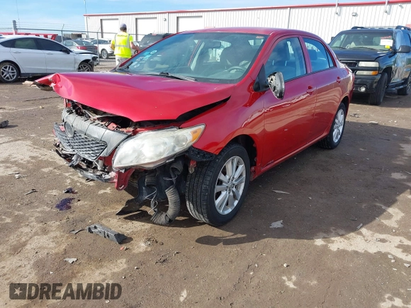 2010 Toyota Corolla with VIN 2T1BU4EE3AC407424, listed as a IAAI auction lot 41655603 with 109,617 mi miles. Bid and sale history available at carsss.com. Image 18.