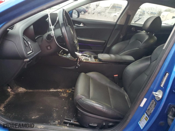 2018 Kia Stinger Premium with VIN KNAE25LA1J6013451, listed as a Copart auction lot 51860335 with 126,376 mi miles and Salvage Title. Bid and sale history available at carsss.com. Image 7.