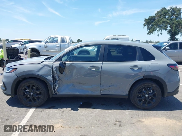 2024 Honda HR-V Sport with VIN 3CZRZ1H51RM758338, listed as a IAAI auction lot 42373837 with 13,953 mi miles and . Bid and sale history available at DreamBid. Image 14.