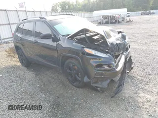 2016 Jeep Cherokee Sport with VIN 1C4PJLABXGW369484, listed as a IAAI auction lot 42297484 with 157,529 mi miles and . Bid and sale history available at DreamBid. Image 1.