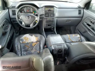 2004 Honda Pilot EX with VIN 2HKYF18604H614460, listed as a Copart auction lot 87947685 with 219,926 mi miles and Salvage Title. Bid and sale history available at carsss.com. Image 8.