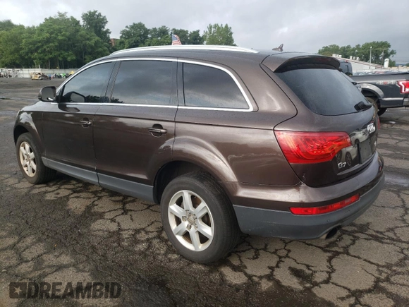 2014 Audi Q7 3.0T Premium with VIN WA1CGAFE5ED002578, listed as a Copart auction lot 65408924 with 99,000 mi miles and Salvage Title. Bid and sale history available at carsss.com. Image 2.