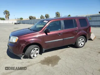 2012 Honda Pilot LX with VIN 5FNYF4H28CB031274, listed as a Copart auction lot 61570655 with 140,736 mi miles and Salvage title. Bid and sale history available at DreamBid. Image 1.