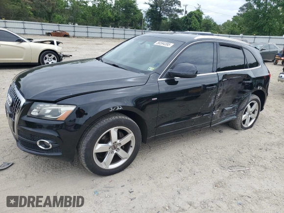 2012 Audi Q5 Prestige with VIN WA1WKAFP4CA101999, listed as a Copart auction lot 56594395 with 149,137 mi miles and Salvage title. Bid and sale history available at DreamBid. Image 1.