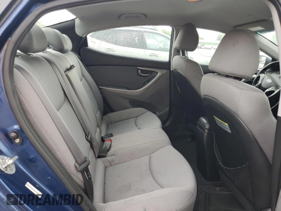 2013 Hyundai Elantra Limited with VIN KMHDH4AE5DU557590, listed as a Copart auction lot 54790675 with 156,900 mi miles and Salvage Title. Bid and sale history available at DreamBid. Image 10.