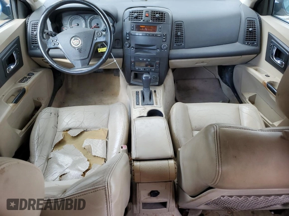 2004 Cadillac CTS with VIN 1G6DM577X40137669, listed as a Copart auction lot 58765364 with 206,751 mi miles and Salvage Title. Bid and sale history available at carsss.com. Image 8.