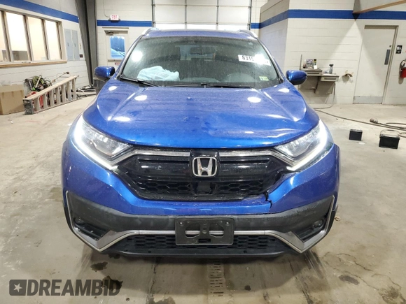 2021 Honda CR-V Touring with VIN 7FARW1H97ME011748, listed as a Copart auction lot 83157714 with 42,713 mi miles and Salvage Title. Bid and sale history available at carsss.com. Image 5.