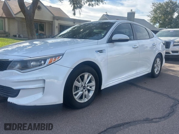 2016 Kia Optima LX with VIN 5XXGT4L32GG043752, listed as a Copart auction lot 54271475 with 147,828 mi miles and Clean Title. Bid and sale history available at carsss.com. Image 2.