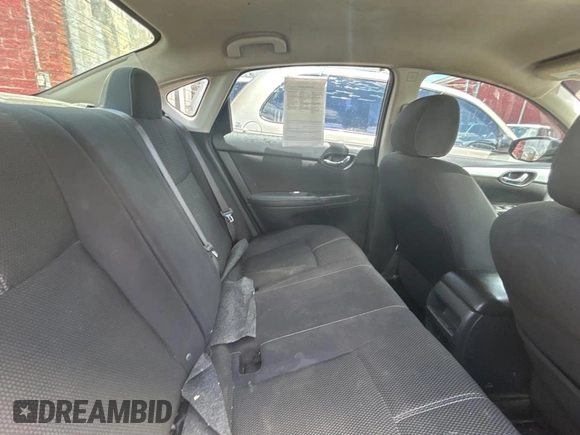 2017 Nissan Sentra S with VIN 3N1AB7AP0HY230614, listed as a Copart auction lot 55637165 with 160,030 mi miles and Clean Title. Bid and sale history available at carsss.com. Image 6.