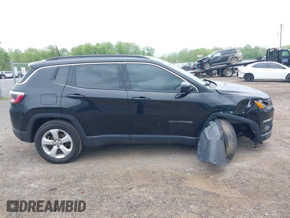 2018 Jeep Compass Altitude z VIN 3C4NJDBBXJT199927, wystawiony jako IAAI lot #42182460 z przebiegiem 93 535 mil mil oraz . Historia ofert i sprzedaży dostępna na DreamBid. Obrazek 13.