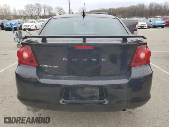 2013 Dodge Avenger SE with VIN 1C3CDZAB2DN729958, listed as a Copart auction lot 50416445 with 93,017 mi miles and Salvage Title. Bid and sale history available at carsss.com. Image 6.