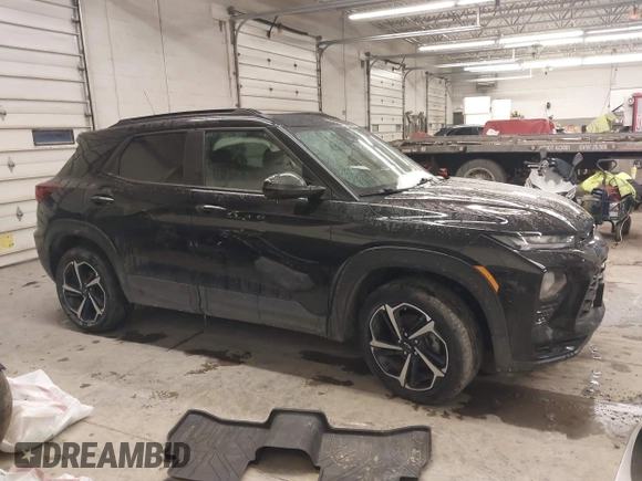 2022 Chevrolet TrailBlazer RS with VIN KL79MUSL1NB140240, listed as a IAAI auction lot 41356694 with 27,760 mi miles. Bid and sale history available at carsss.com. Image 13.