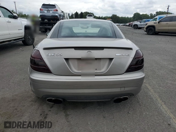 2006 Mercedes-Benz SLK-Class 5.5L AMG with VIN WDBWK73F86F101112, listed as a Copart auction lot 67330604 with 78,640 mi miles and Salvage Title. Bid and sale history available at carsss.com. Image 6.