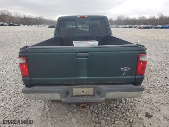 2002 Ford Ranger XL Fleet with VIN 1FTYR44V62PB75899, listed as a Copart auction lot 52996955 with 147,613 mi miles and Clean Title. Bid and sale history available at carsss.com. Image 6.