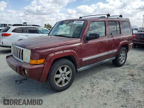 2006 Jeep Commander Limited z VIN 1J8HH58216C369240, wystawiony jako Copart lot #71308234 z przebiegiem 190 923 mil mil oraz Czysty tytuł • Clean title. Historia ofert i sprzedaży dostępna na DreamBid. Obrazek 1.