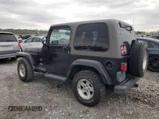 2004 Jeep Wrangler Sahara with VIN 1J4FA59SX4P713343, listed as a Copart auction lot 53608265 with 113,828 mi miles and Salvage title. Bid and sale history available at DreamBid. Image 2.