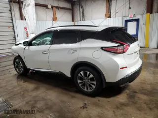 2015 Nissan Murano SL with VIN 5N1AZ2MH0FN274005, listed as a Copart auction lot 43958275 with 113,241 mi miles and Salvage Title. Bid and sale history available at carsss.com. Image 2.