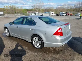 2010 Ford Fusion SPORT with VIN 3FAHP0KC6AR106448, listed as a IAAI auction lot 42025993 with 110,339 mi miles. Bid and sale history available at carsss.com. Image 3.