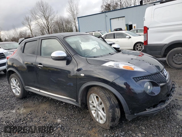2013 Nissan Juke SV with VIN JN8AF5MV0DT228935, listed as a Copart auction lot 44657985 with 70,812 mi miles and Salvage Title. Bid and sale history available at carsss.com. Image 4.