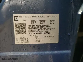 2024 GMC Terrain Denali with VIN 3GKALXEG2RL118985, listed as a Copart auction lot 50734035 with 23,809 mi miles and Salvage Title. Bid and sale history available at carsss.com. Image 13.