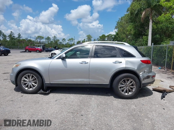 2005 Infiniti FX with VIN JNRAS08W85X210612, listed as a IAAI auction lot 42363099 with 137,868 mi miles and . Bid and sale history available at DreamBid. Image 14.