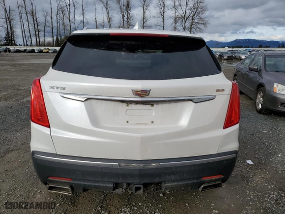 2017 Cadillac XT5 Premium Luxury FWD with VIN 1GYKNCRS2HZ244878, listed as a Copart auction lot 45530815 with NaN miles and Salvage Title. Bid and sale history available at carsss.com. Image 6.