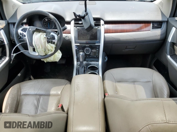 2013 Ford Edge Limited with VIN 2FMDK3KC4DBB00977, listed as a Copart auction lot 59574635 with 211,775 mi miles and Salvage title. Bid and sale history available at DreamBid. Image 8.