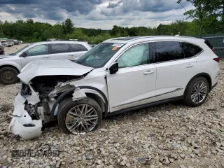 2023 Acura MDX w/Advance Package with VIN 5J8YE1H8XPL020139, listed as a Copart auction lot 58213504 with 0 mi miles and Salvage Title. Bid and sale history available at carsss.com. Image 1.