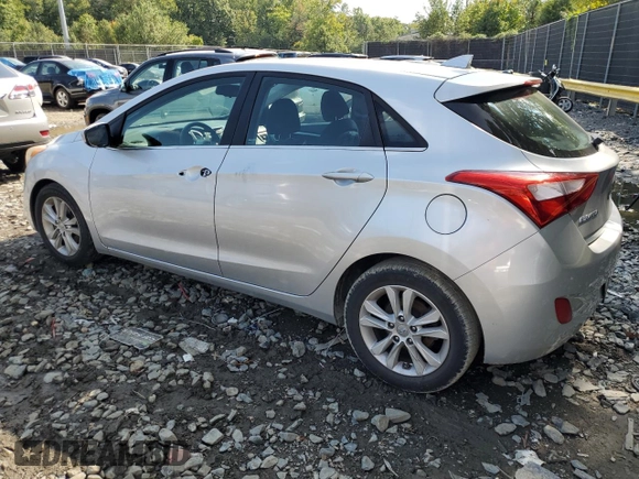 2013 Hyundai Elantra GT with VIN KMHD35LEXDU109993, listed as a Copart auction lot 72182534 with 79,647 mi miles and Salvage Title. Bid and sale history available at carsss.com. Image 2.