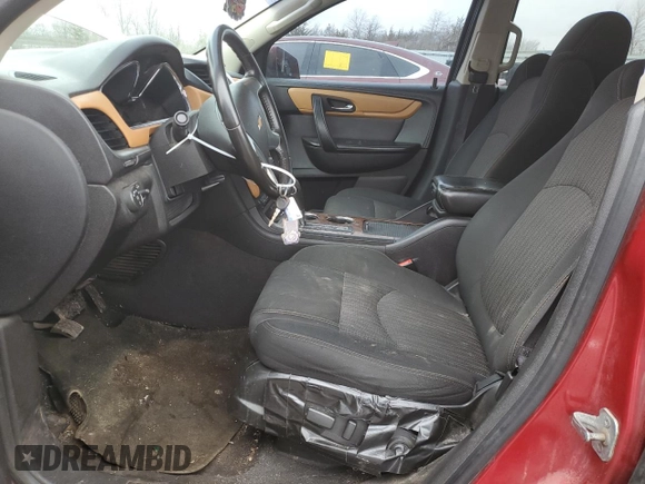 2013 Chevrolet Traverse LT with VIN 1GNKVGKD2DJ245585, listed as a Copart auction lot 47028265 with 199,546 mi miles and Salvage Title. Bid and sale history available at DreamBid. Image 7.