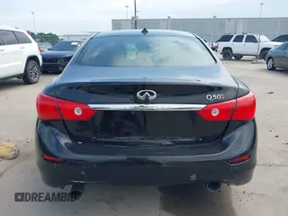 2015 Infiniti Q50 Premium with VIN JN1BV7AP1FM342558, listed as a IAAI auction lot 41975803 with 140,603 mi miles. Bid and sale history available at carsss.com. Image 16.