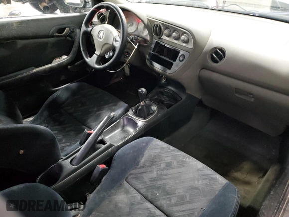 2003 Acura RSX with VIN JH4DC53803C005885, listed as a Copart auction lot 44581375 with 194,979 mi miles and Salvage Title. Bid and sale history available at carsss.com. Image 8.