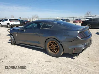 2015 Ford Mustang V6 with VIN 1FA6P8AM2F5329841, listed as a Copart auction lot 49534205 with 137,188 mi miles and Salvage title. Bid and sale history available at DreamBid. Image 2.