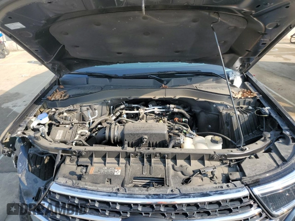 2022 Ford Explorer XLT with VIN 1FMSK8DH8NGA24204, listed as a Copart auction lot 60162555 with 34,923 mi miles and Salvage title. Bid and sale history available at DreamBid. Image 12.