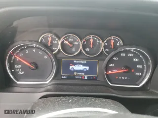 2019 Chevrolet Silverado 1500 LT with VIN 1GCRYDEK6KZ337658, listed as a Copart auction lot 81768684 with 35,115 mi miles and Salvage Title. Bid and sale history available at carsss.com. Image 9.