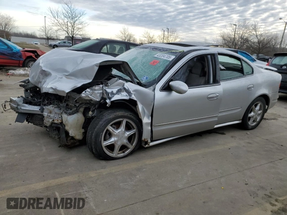 2001 Oldsmobile Alero GL2 with VIN 1G3NL52E71C153865, listed as a Copart auction lot 43204705 with Not Provided miles and Salvage Title. Bid and sale history available at DreamBid. Image 1.