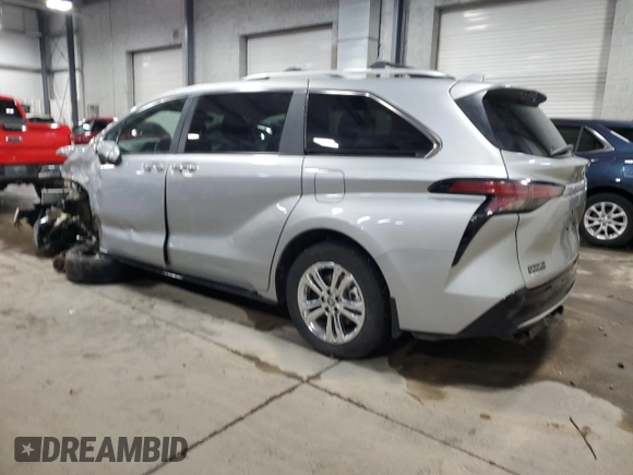 2023 Toyota Sienna Platinum with VIN 5TDESKFCXPS084364, listed as a Copart auction lot 85264314 with 19,158 mi miles and Salvage Title. Bid and sale history available at DreamBid. Image 2.