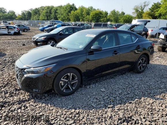 2024 Nissan Sentra SV with VIN 3N1AB8CV5RY203640, listed as a Copart auction lot 65335724 with 6,060 mi miles and Salvage Title. Bid and sale history available at DreamBid. Image 1.
